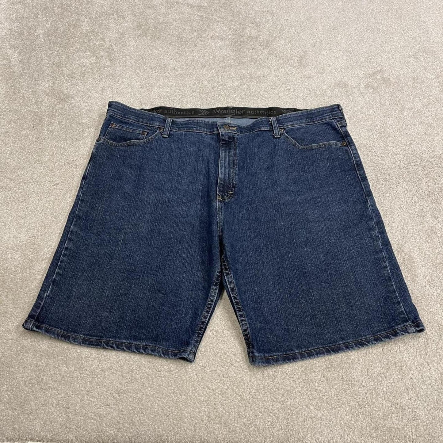 Wrangler baggy denim shorts blue Loose comfy skater style jorts