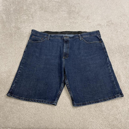 Wrangler baggy denim shorts blue Loose comfy skater style jorts
