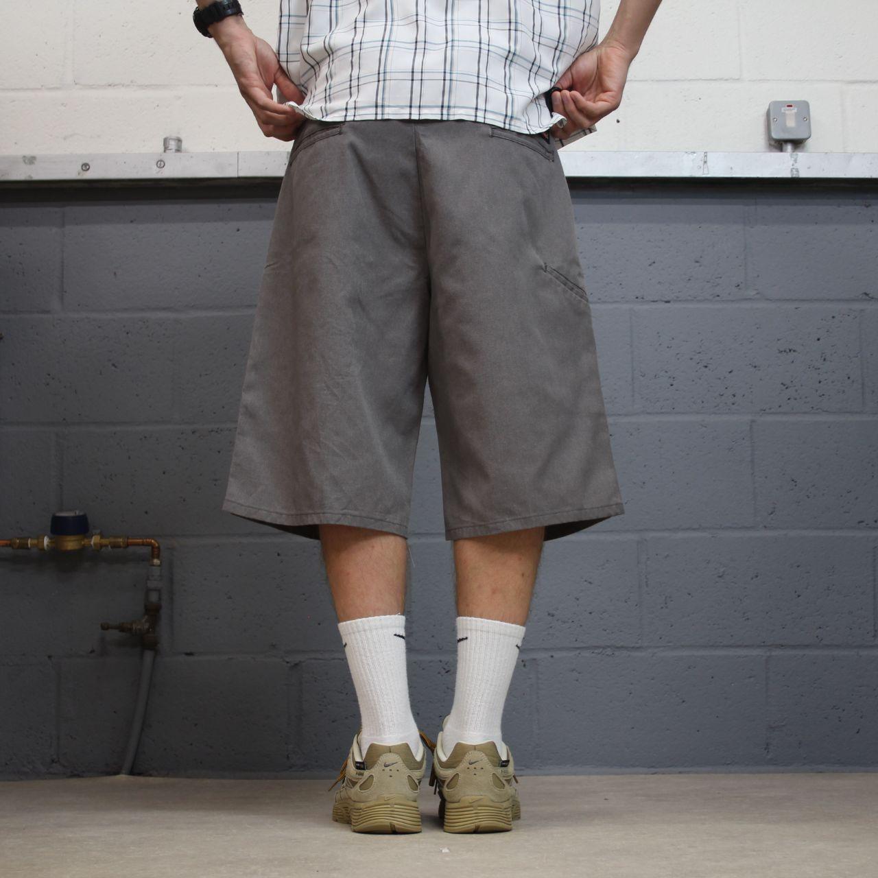 Dickies carpenter chino shorts Y2K grey Twill chino style skater shorts loose leg festival