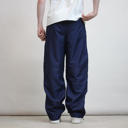Baggy Starter trackies S navy loose y2k tracksuit bottoms