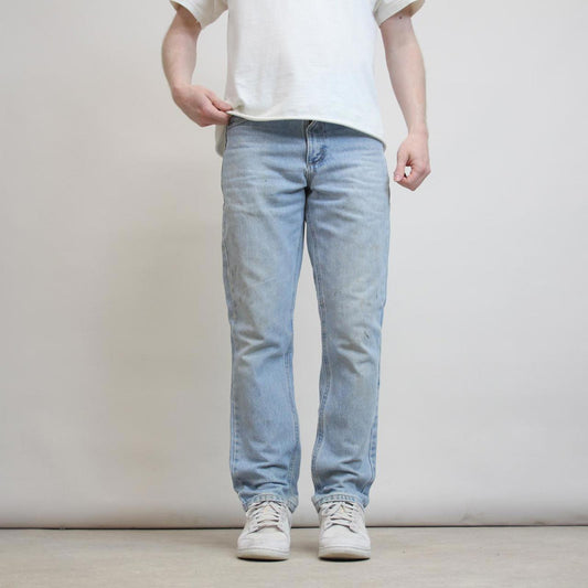 Mens vintage Carhartt jeans W34 L34 blue traditional fit 90s style jeans