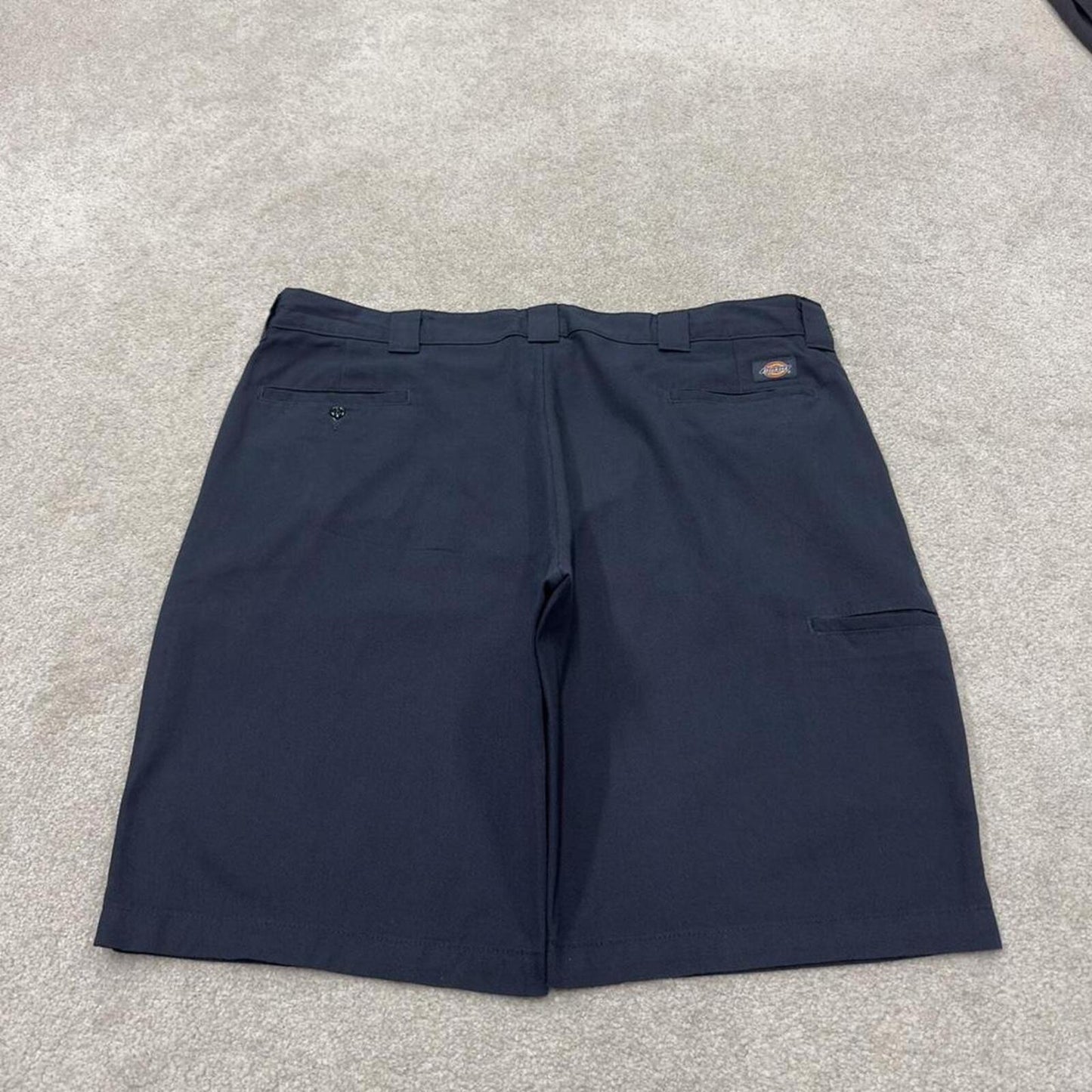 Dickies carpenter chino shorts navy Chino style skater shorts loose leg festival
