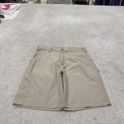 Carhartt carpenter shorts loose beige Loose fit canvasy skater style work shorts