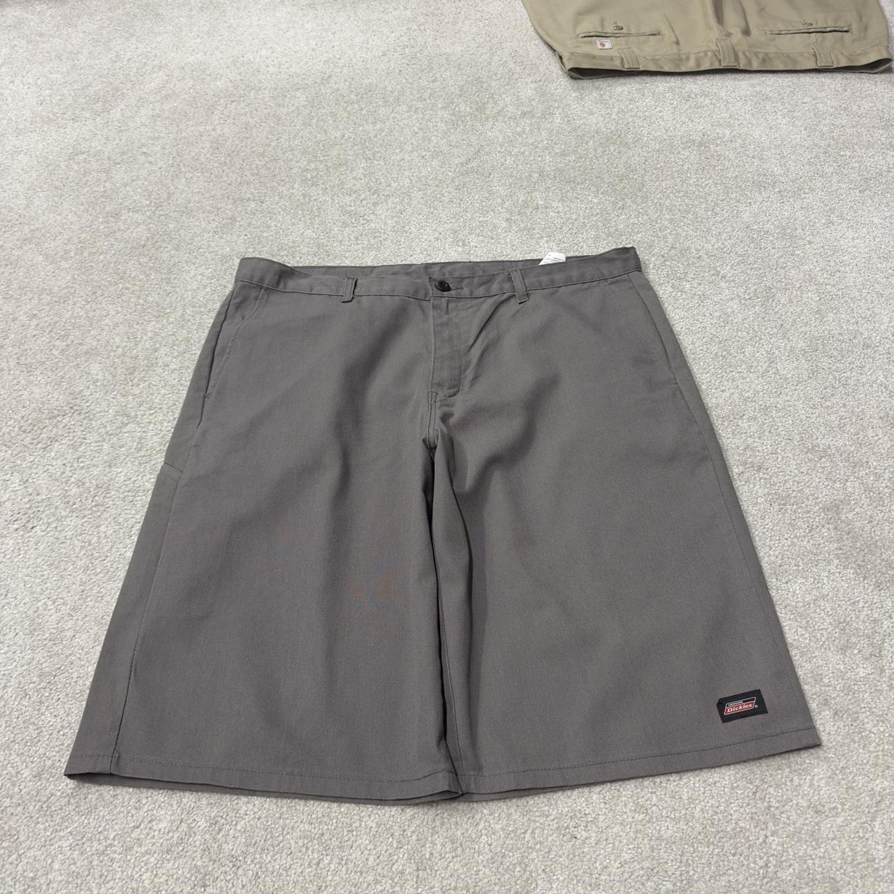 Dickies baggy shorts chino carpenter grey Twill chino skater style shorts loose cargo