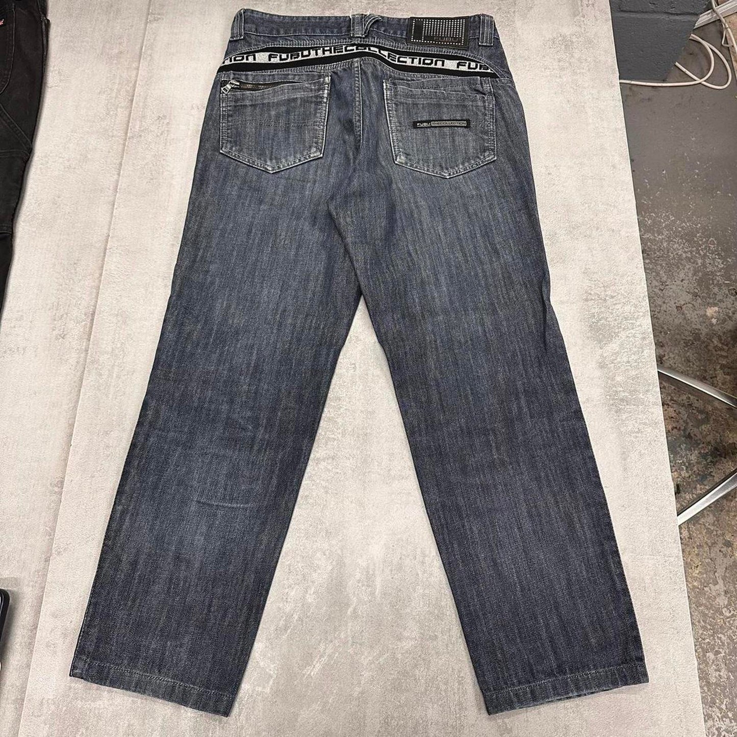 Blue FUBU jeans W32 L28