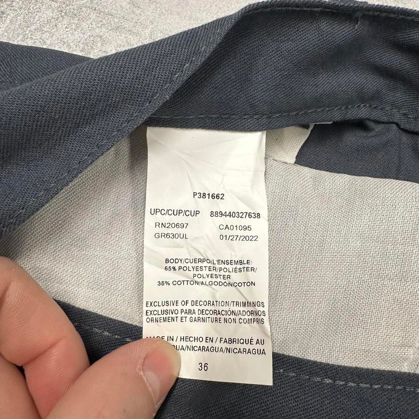 Baggy Dickies carpenter shorts W36