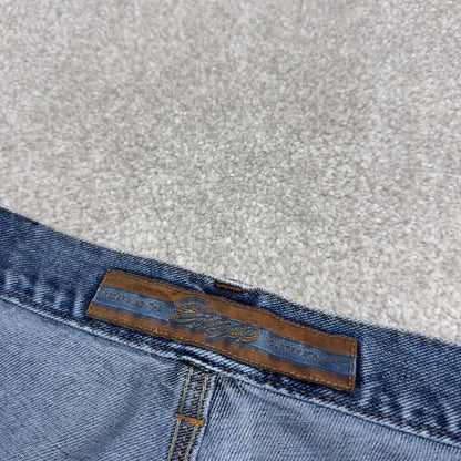 Y2k baggy Enyce carpenter shorts skater style blue Loose wide leg summer festival shorts