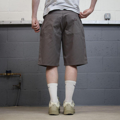 Dickies summer work shorts grey Lightweight chino style shorts loose leg