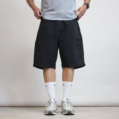 Black baggy Dickies carpenter shorts W42