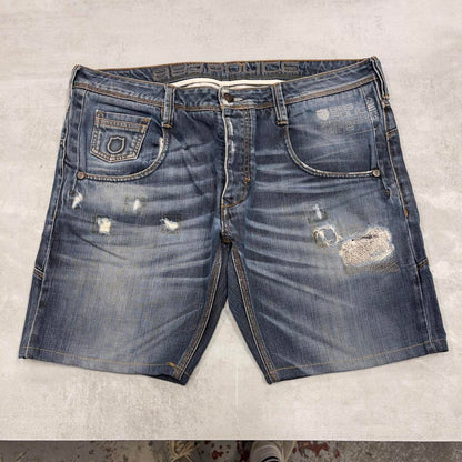 Blue Police jorts W38