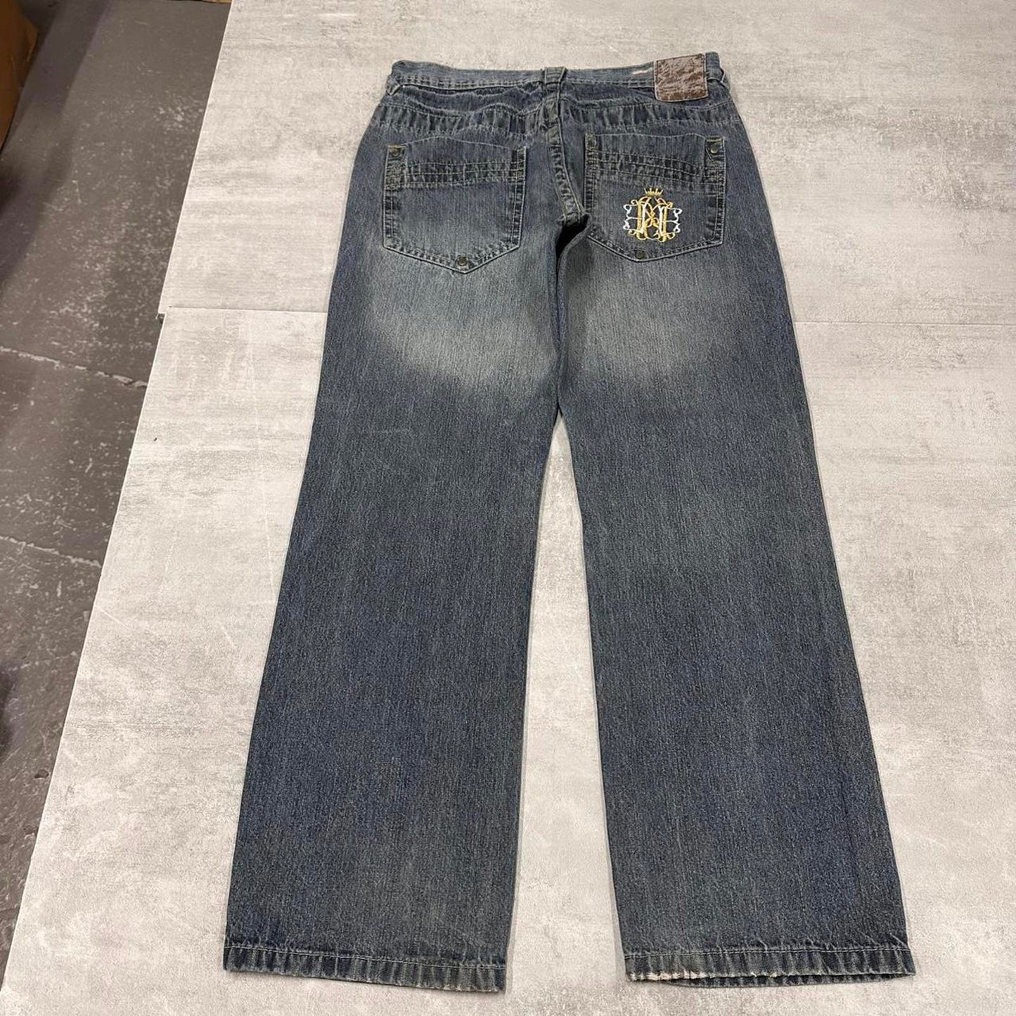 Enyce jeans W34 L32 blue loose y2k hip hop jeans
