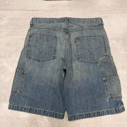 Mens Levi’s denim carpenter shorts W36