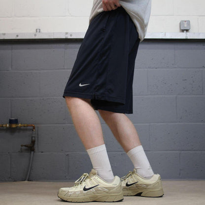 Nike sports shorts y2k loose navy Casual style comfy loose floaty summer gym shorts