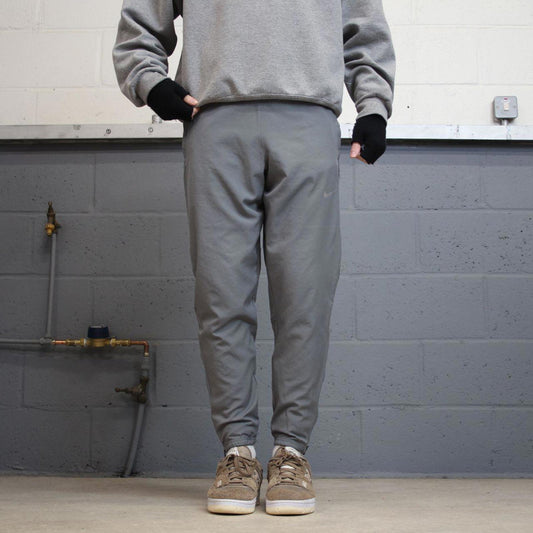 00s Nike tracksuit bottoms grey small y2k style sportswear track pants gym wear