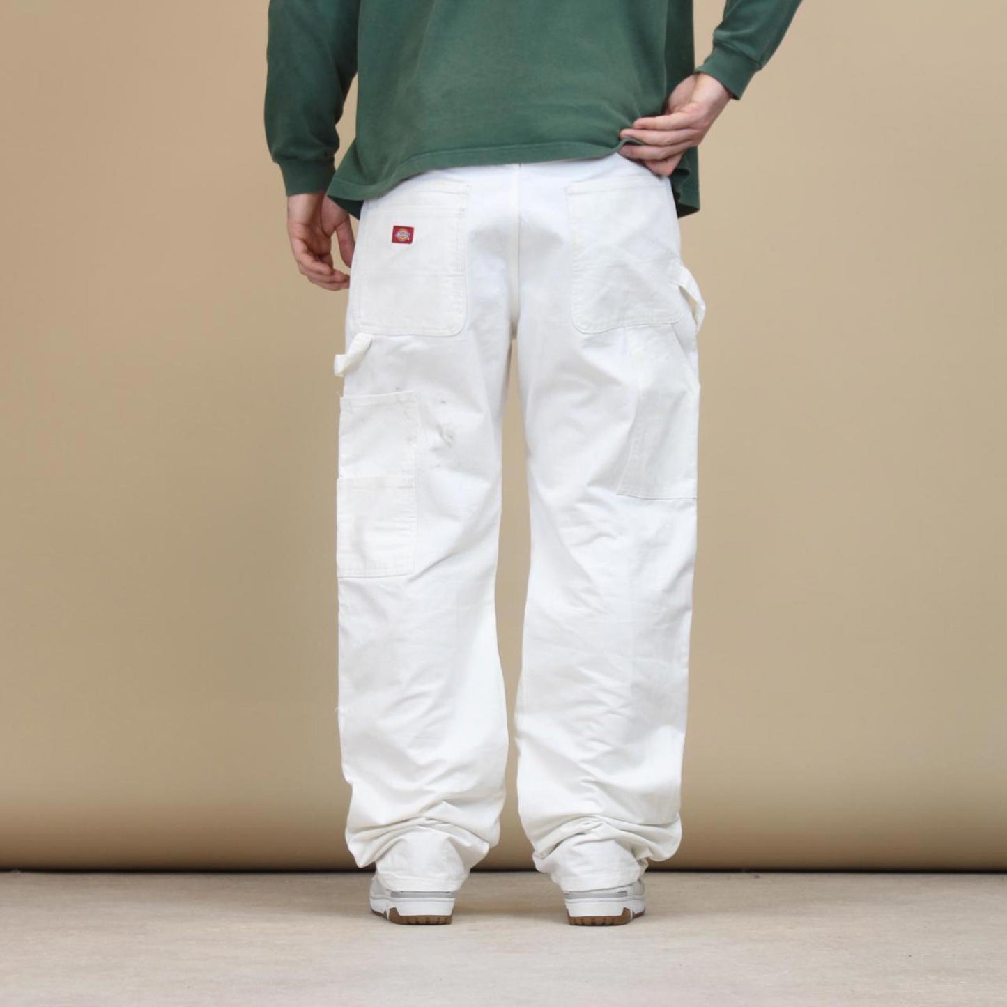 White Dickies carpenter pants W36L35