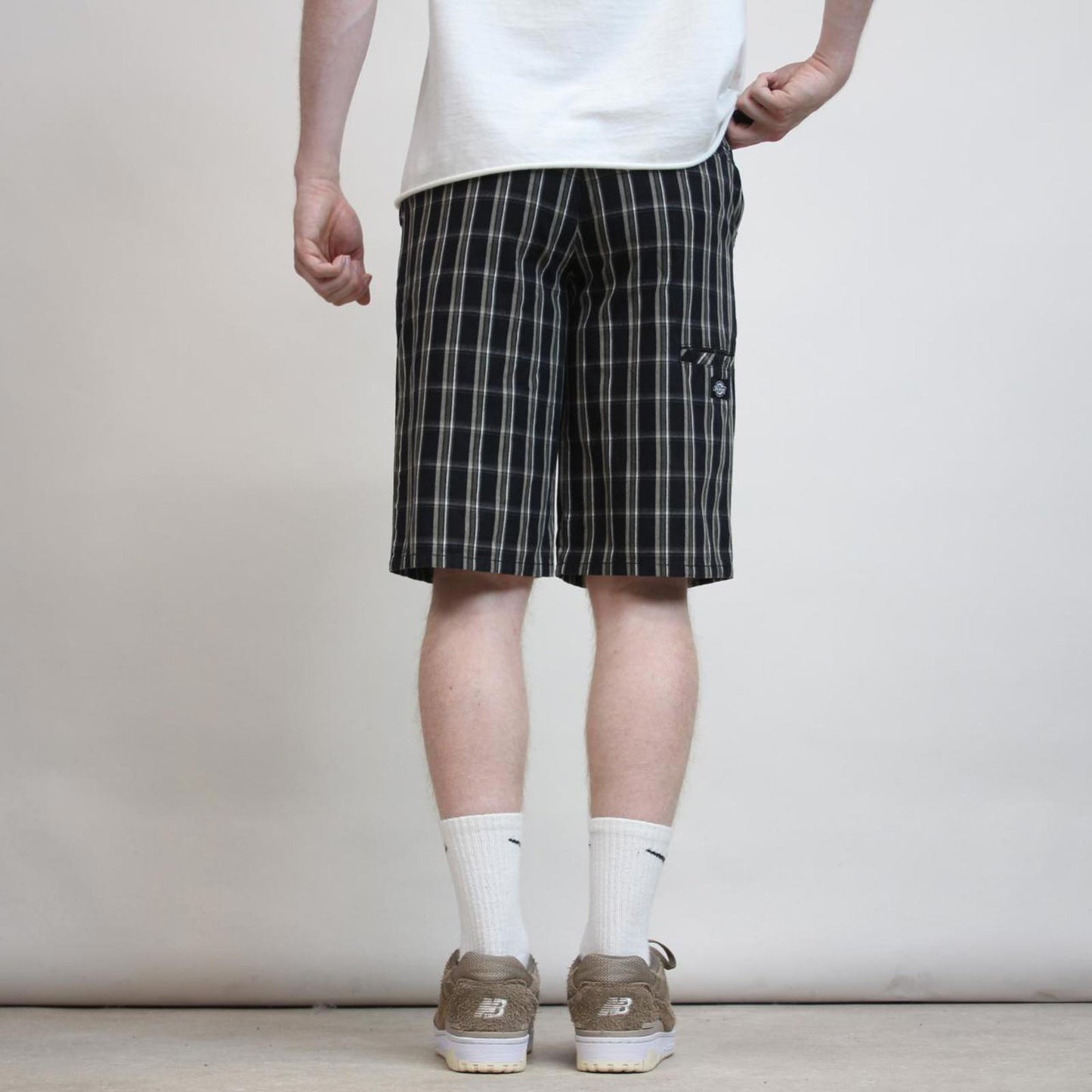 Checkered Dickies carpenter shorts W30