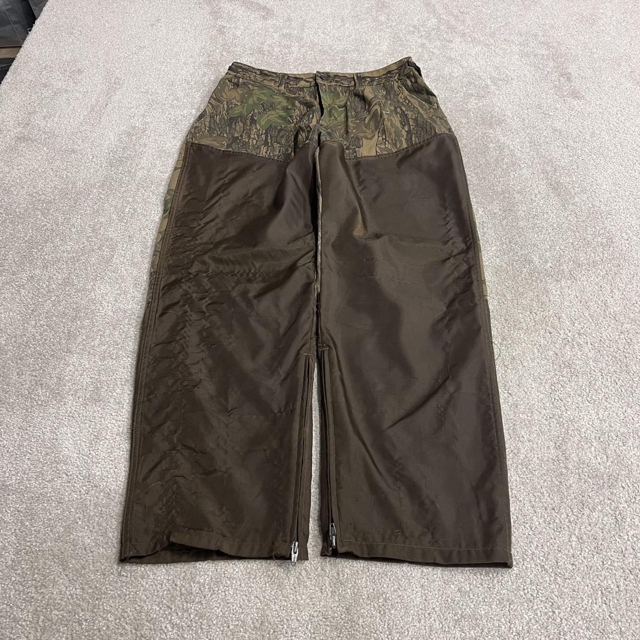 Winchester Trebark camo cargo pants Y2K L brown Realtree style camouflage pattern hunting utility