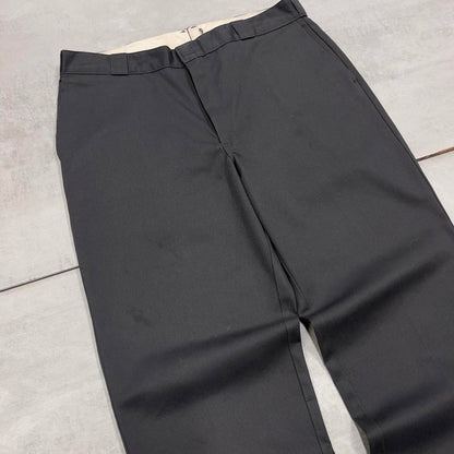 Dickies Pants W40L29 grey loose twill chino 90s style skater pants