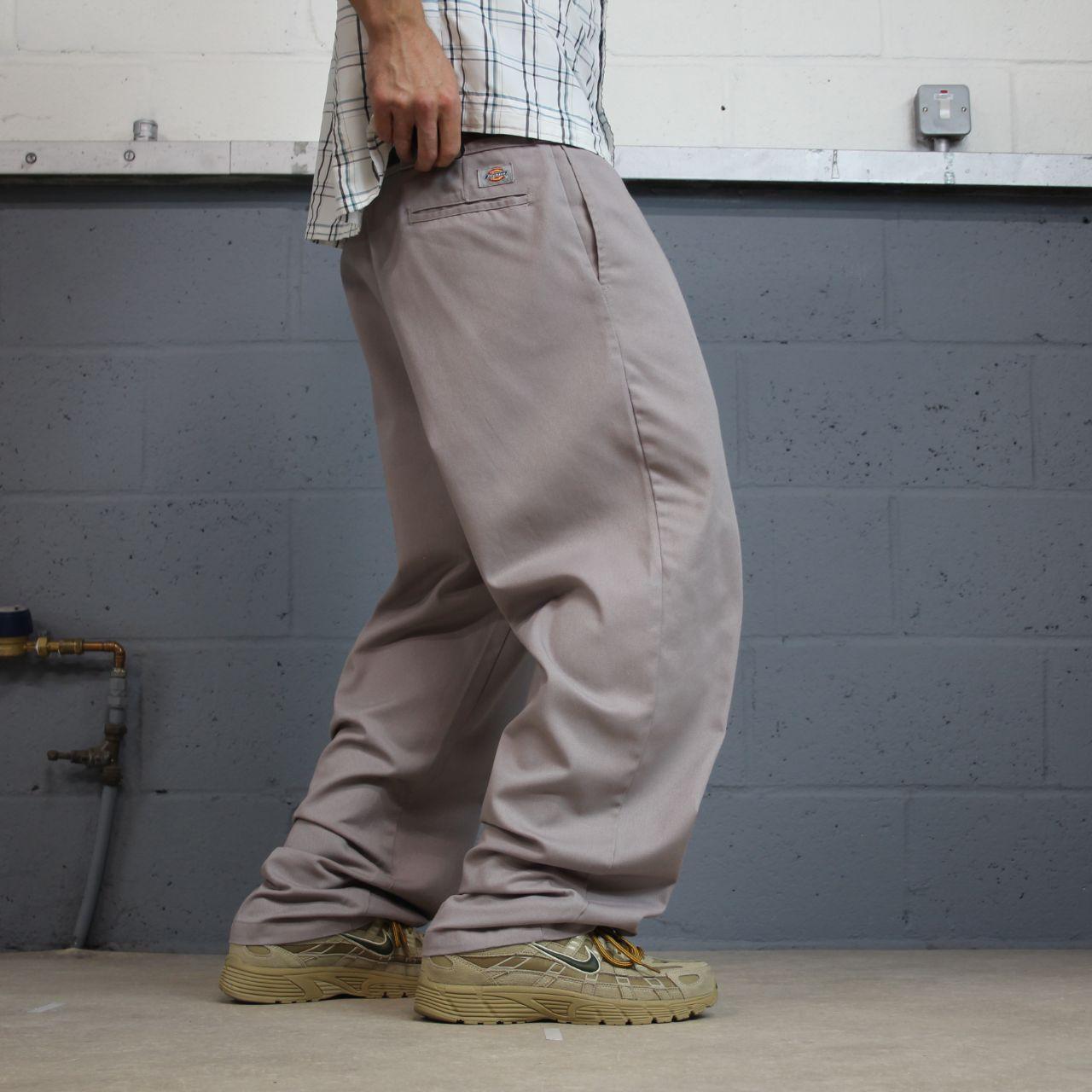 Dickies 874 pants y2k grey loose leg Twill chino style original fit skater pants