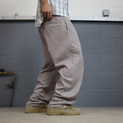 Dickies 874 pants y2k grey loose leg Twill chino style original fit skater pants