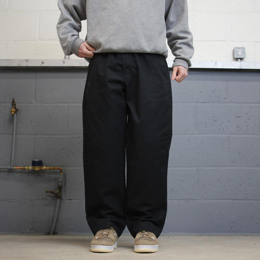 Y2K Dickies work pants skater style black Loose fit chino style trousers