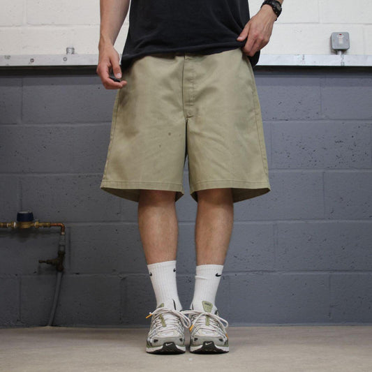 Baggy Dickies shorts chino khaki Twill chino skater style shorts loose relaxed fit
