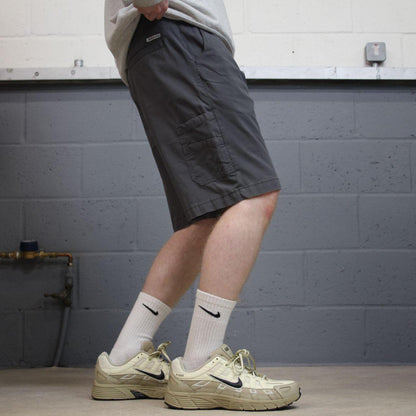 Dickies carpenter shorts grey chino skater style shorts summer floaty leg