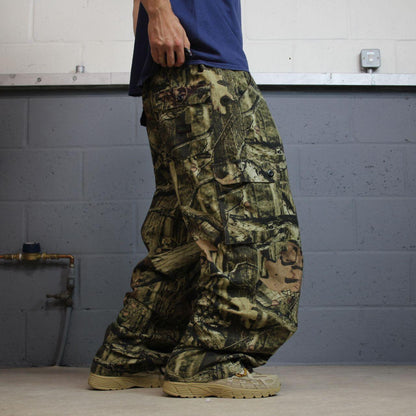 Liberty baggy camo cargo pants y2k khaki Loose fit Realtree camouflage hunting utility cargos