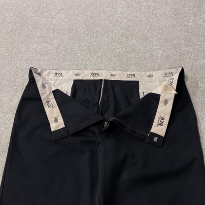 Dickies 874 work pants y2k black Original fit chino surf skate style trousers
