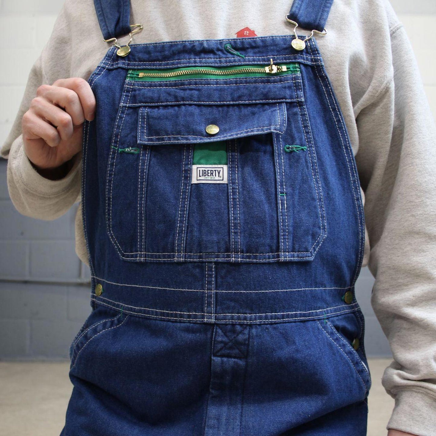 Vintage Liberty overalls W34 L30 blue mens denim carpenter dungarees