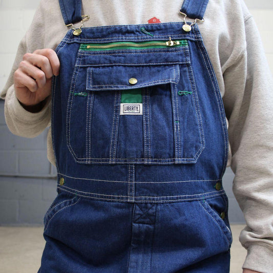 Vintage Liberty overalls W34 L30 blue mens denim carpenter dungarees