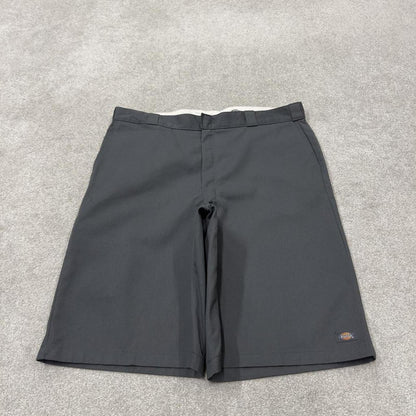 Dickies extra baggy chino shorts carpenter grey Surf style skater shorts long wide leg festival
