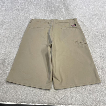 Dickies baggy carpenter chino shorts khaki Chino style skater shorts loose leg festival