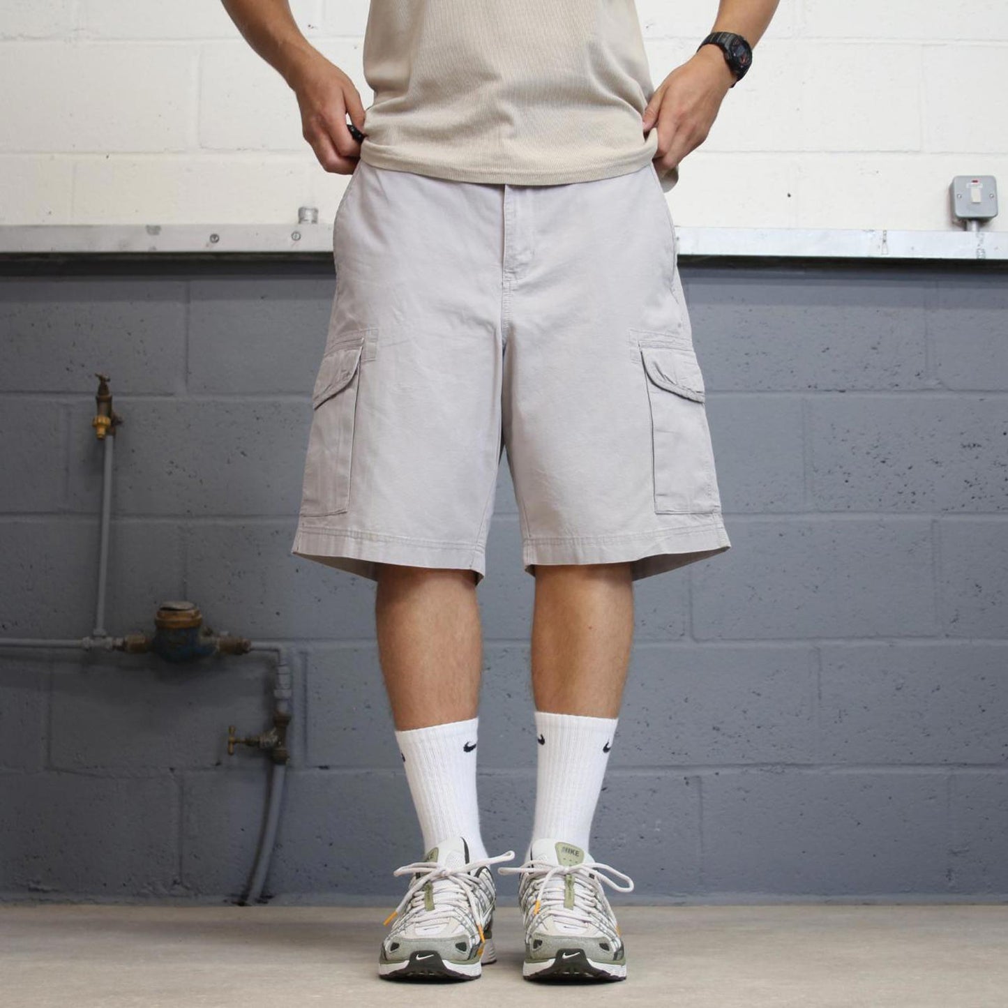 Baggy CHAPS cargo shorts W38