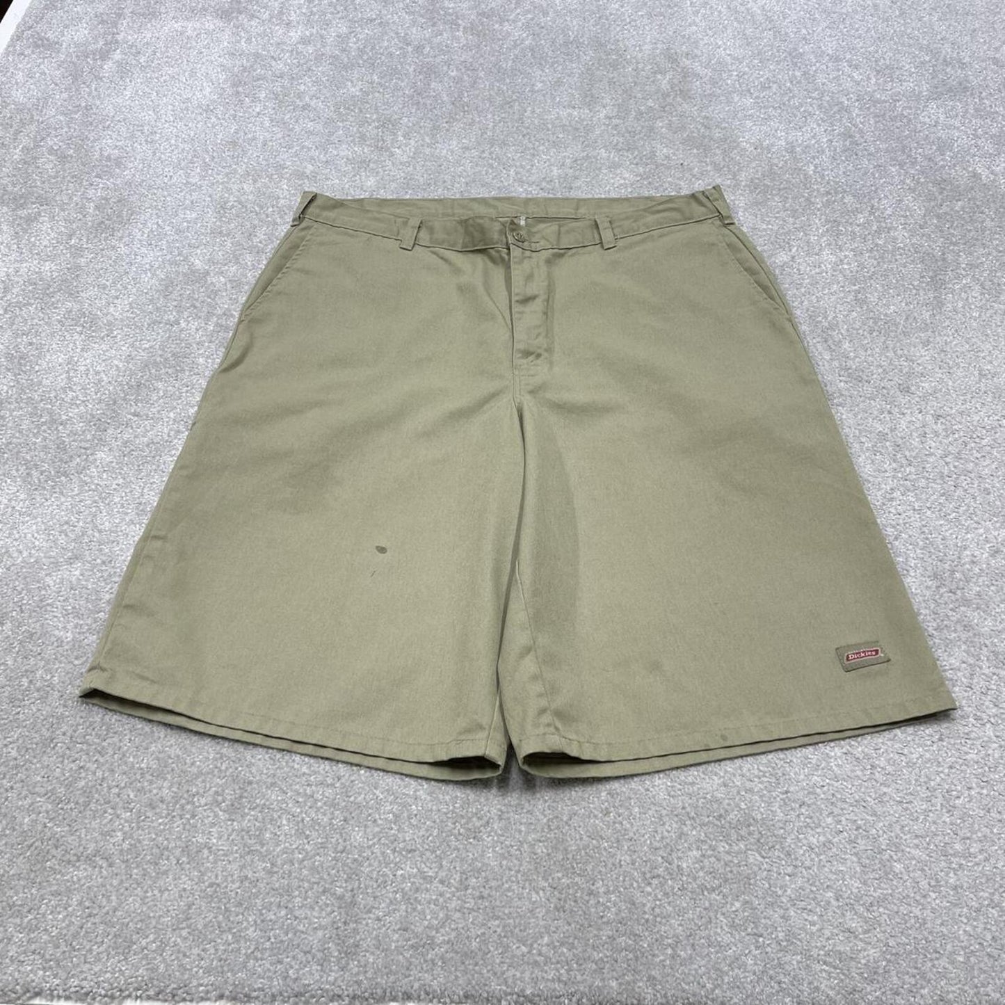 Dickies extra baggy carpenter shorts khaki Twill chino skater style shorts wide long leg
