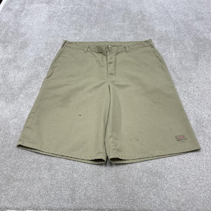 Dickies extra baggy carpenter shorts khaki Twill chino skater style shorts wide long leg