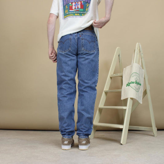Blue Levi's 550 jeans 8