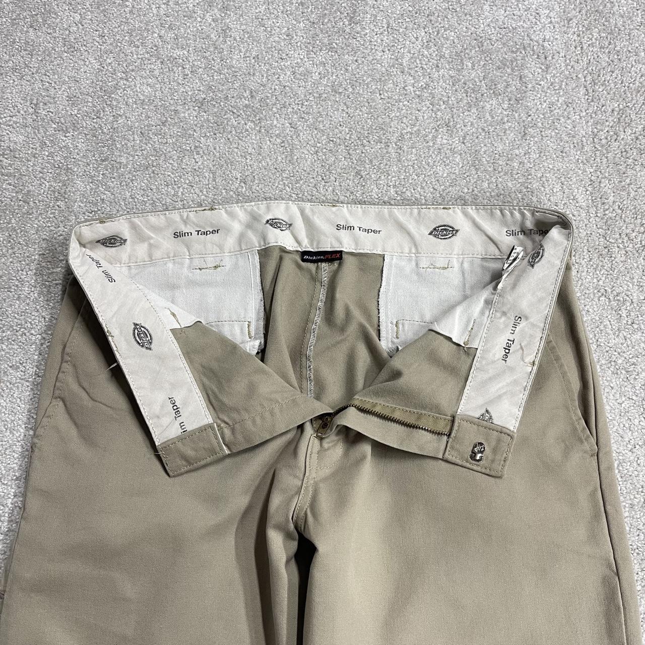 Dickies carpenter pants W34L32 khaki slim fit Chino style skate work trousers