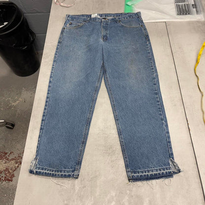Blue Carhartt jeans W38L29 loose denim 90s style skater jeans