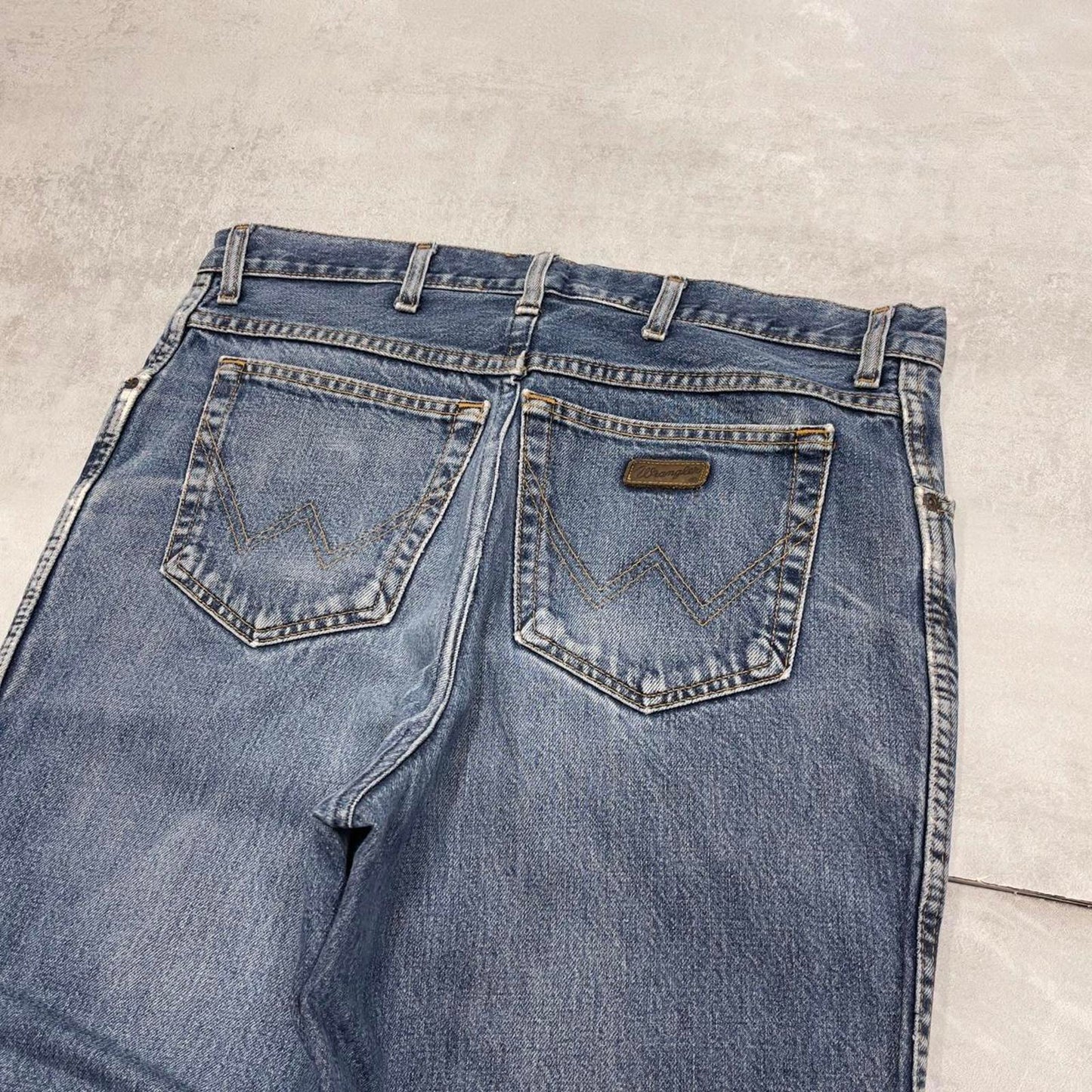 Vintage Wrangler jeans W36L27 blue mens 5 pocket work y2k jeans