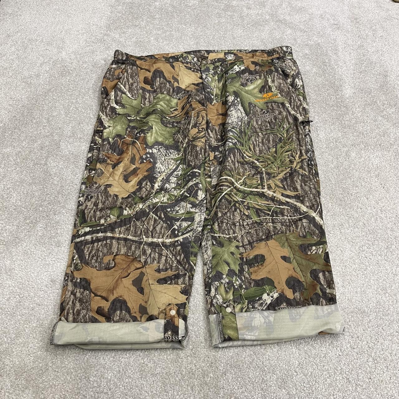 Y2K convertible Mossy Oak camo trousers / shorts lightweight technical outdoors hiking pants