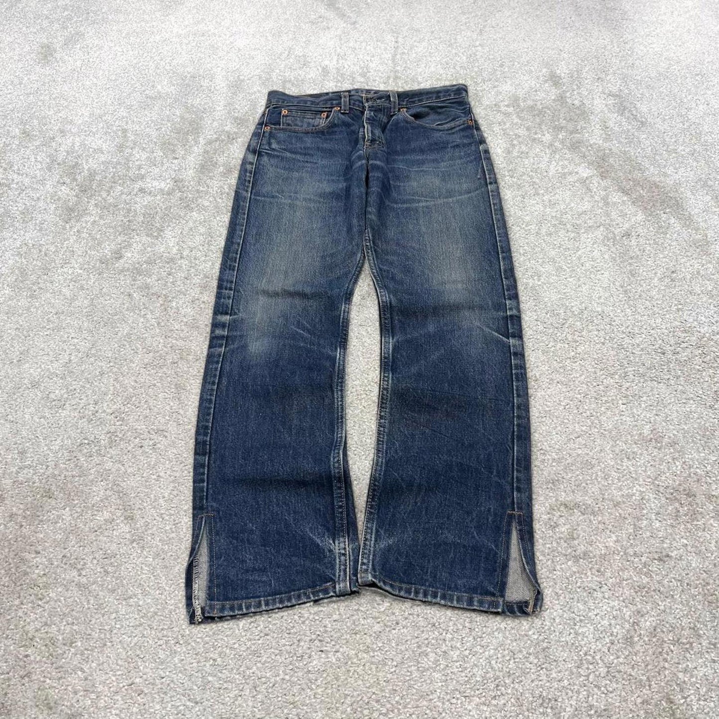 Vintage y2k Levi's 505 04 jeans blue Straight leg denim workwear trousers