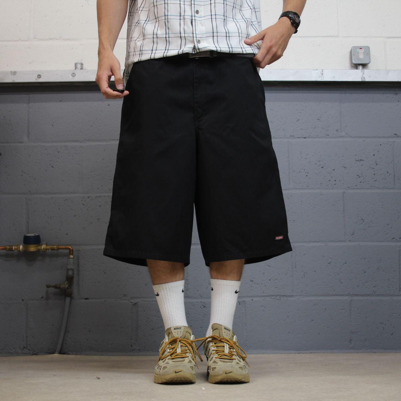 Baggy Dickies chino shorts carpenter black Chino skater / surf shorts loose fit festival