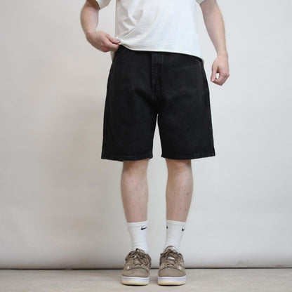 Mens Baggy Wrangler jorts W34 loose denim skater style shorts