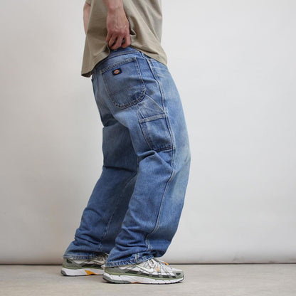 Mens baggy Dickies carpenter jeans W36 L34