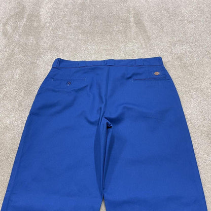 Dickies 874 work pants royal blue Original fit twill chino skate style trousers