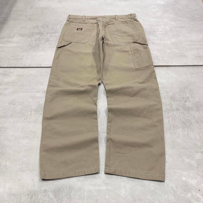Stone Grey Wrangler carpenter pants W36L32 loose cargo skater style jeans