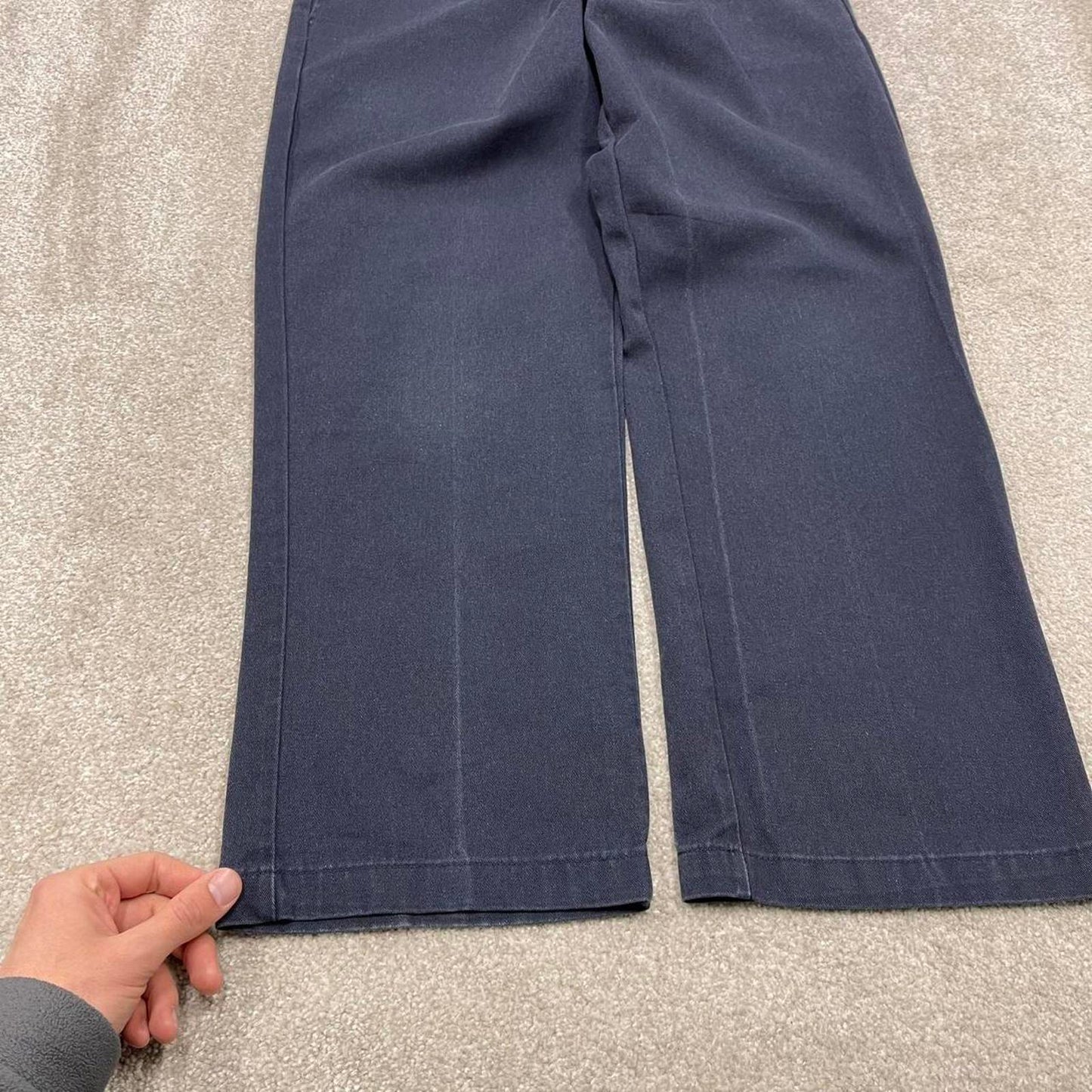 Y2K Dickies 874 work pants faded navy Loose original fit chino style skate trousers