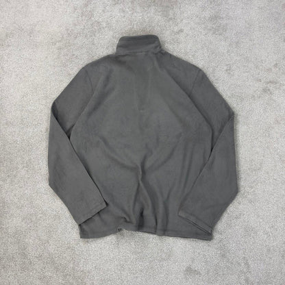 Y2K The North Face technical fleece L grey men’s 1/4 zip