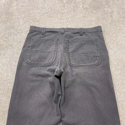 Y2K Carhartt jeans straight fit grey Slim skate style workwear pants